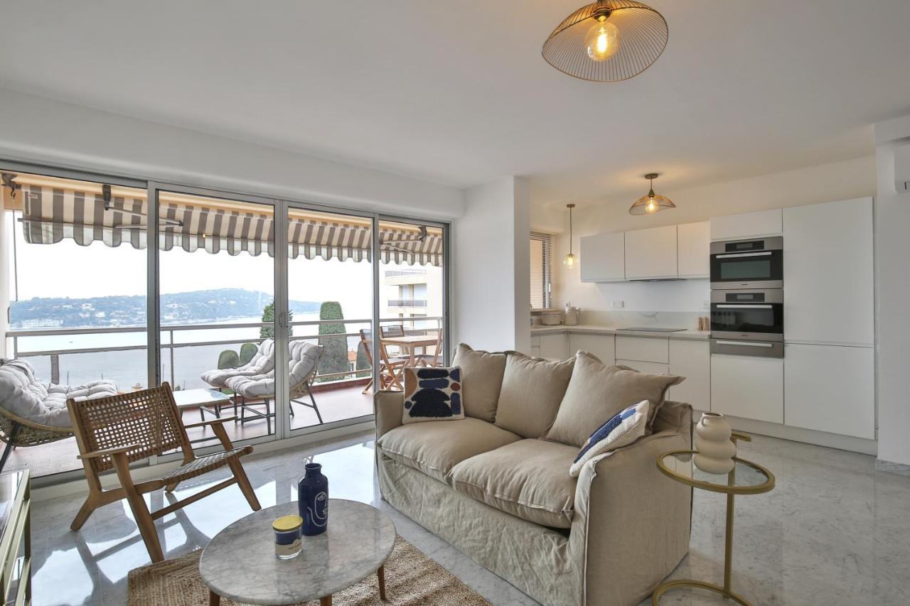 Sublime Appartement Vue Mer. Parking/Piscine/Clim Villefranche-sur-Mer Exterior foto