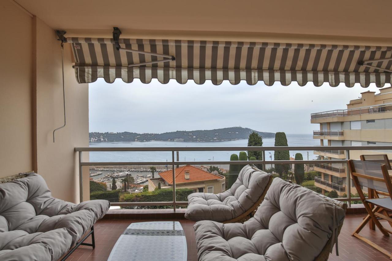 Sublime Appartement Vue Mer. Parking/Piscine/Clim Villefranche-sur-Mer Exterior foto