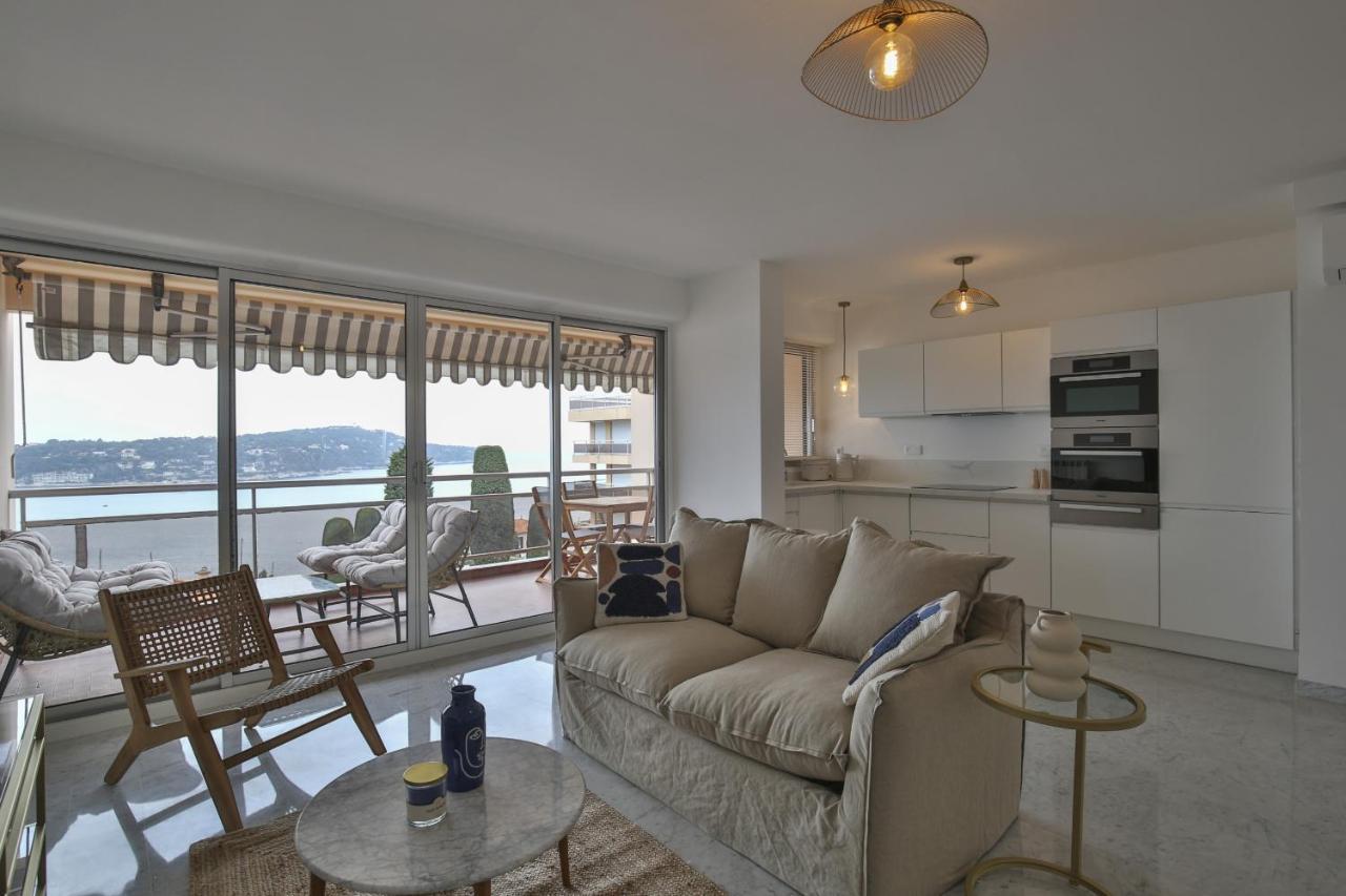 Sublime Appartement Vue Mer. Parking/Piscine/Clim Villefranche-sur-Mer Exterior foto
