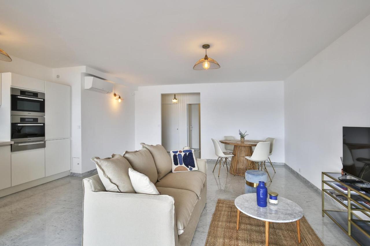 Sublime Appartement Vue Mer. Parking/Piscine/Clim Villefranche-sur-Mer Exterior foto