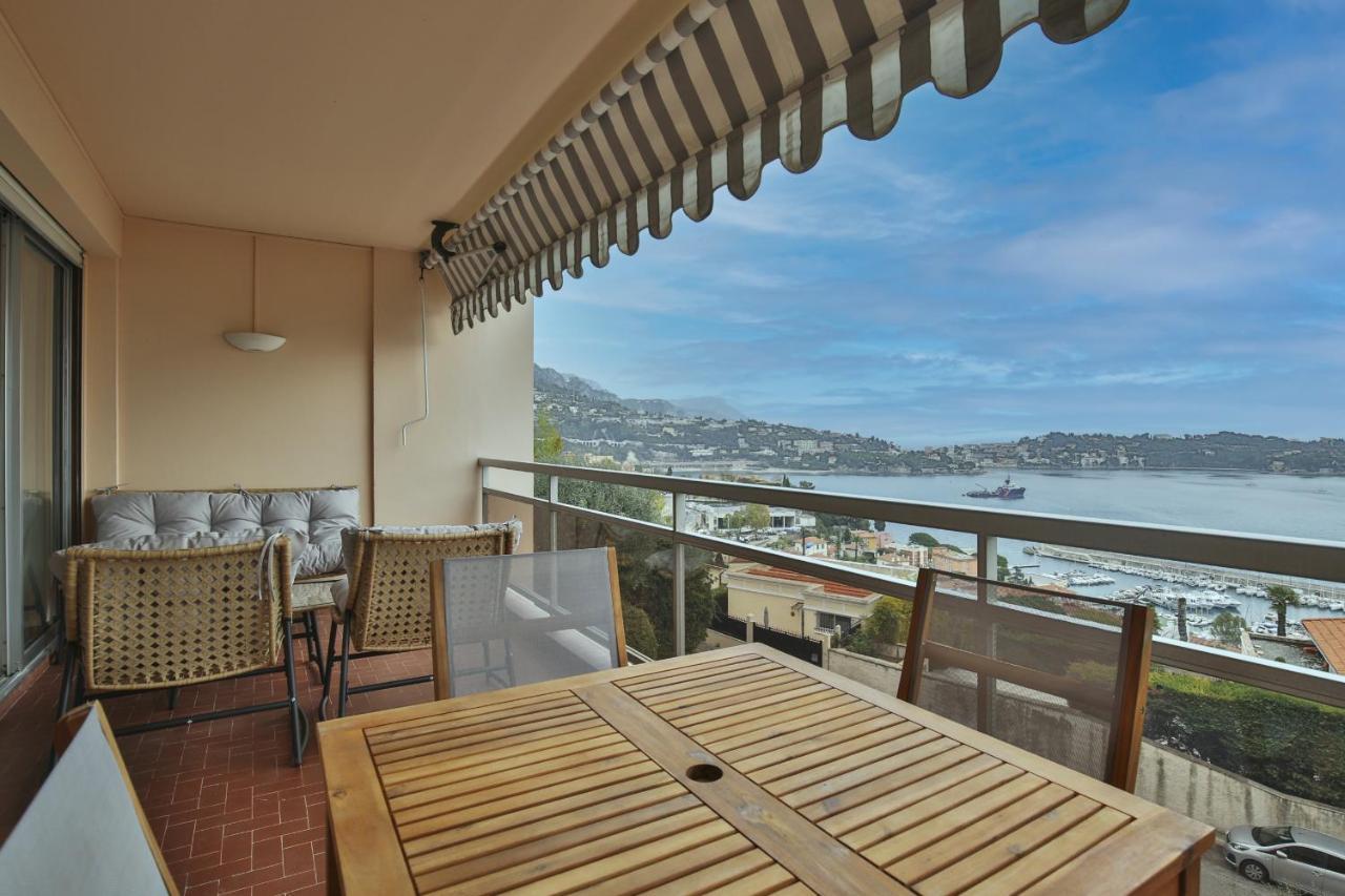 Sublime Appartement Vue Mer. Parking/Piscine/Clim Villefranche-sur-Mer Exterior foto